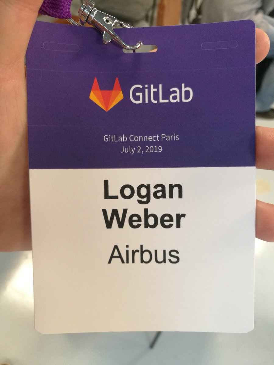 Neonox31's tweet photo. What a pleasure to do a talk and a workshop with @davinkevin for the first @gitlab connect #paris 😍 /cc @stack_labs @AirbusSpace https://t.co/zwB9bMUO9A