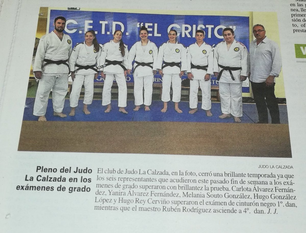 cdjudolacalzada's tweet photo. Exámenes de grado 2019
#1DAN #1DAN #1DAN #1DAN #1DAN #4DAN #kata #nagenokata #kimenokata #progreso #judo #lacalzada #formacion https://t.co/9g0eVvBrP1