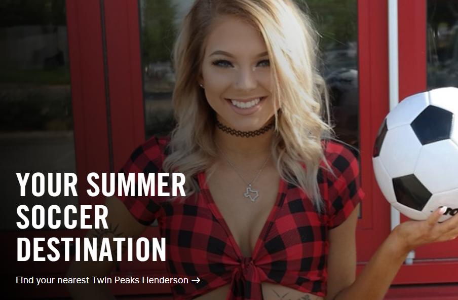Are you ready for some fútbol? ⚽️ I know I am! Join me <a href="/TwinPeaksLodge/">TwinPeaksRestaurant</a> for the Semi-Final showdown! Get to Twin Peaks for 90 minutes of mayhem. Let's kick it! ⚽️USA USA USA USA USA - YOUR SUMMER SOCCER DESTINATION! GOLAZO!!!!