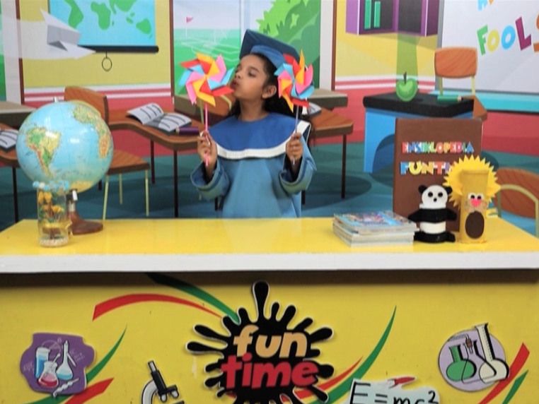 funtime_rtv's tweet photo. Tenang aja Fun Friends, Fun Creation bareng Lady pemenang Audisi Dubifun, Tanya Khadijah soal kincir angin dan membahas Kambing bareng Chico masih bisa kamu liat di youtube channel : Funtime RTV! https://t.co/QmKtZyC1op