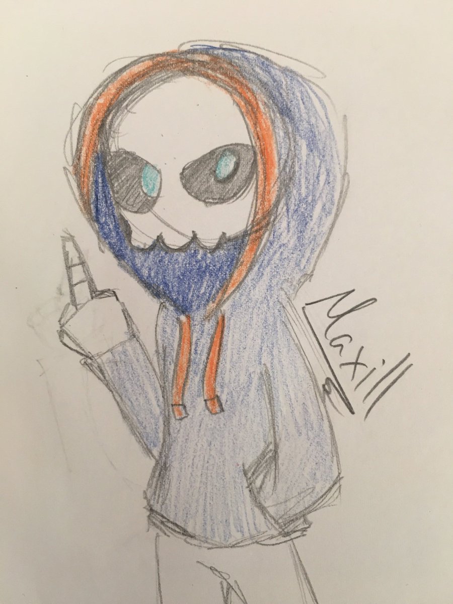 Well i was watching videos and had a pencil in my hand and this happened <a href="/M_Gnoggin/">Maxill A. Gnoggin</a> enjoy this shitty sketch