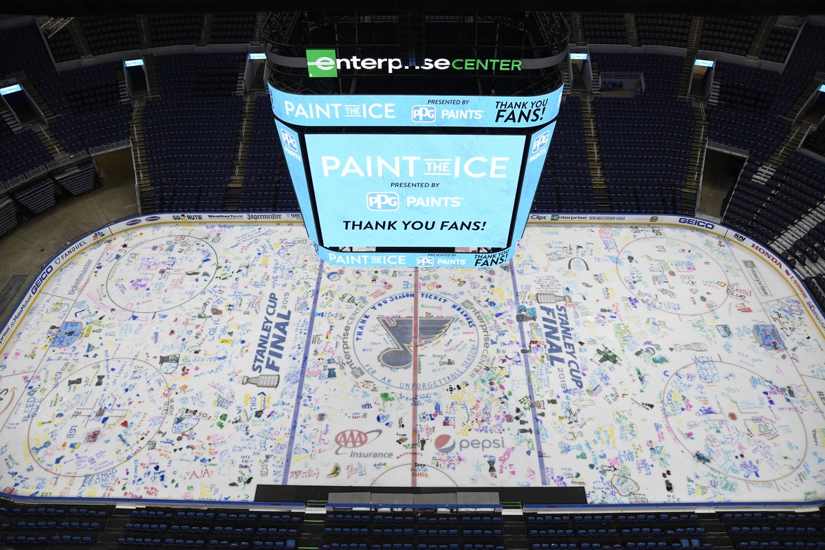 StLouisBlues's tweet photo. The final product 🖼#stlblues https://t.co/pIwuW6ijYc