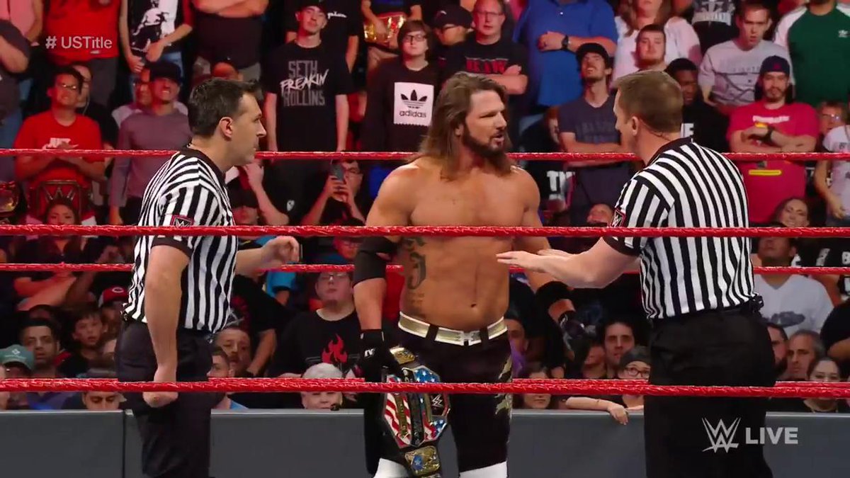Aj Styles Turns Heel On Tonight S Wwe Raw Photos Videos Wrestling Inc
