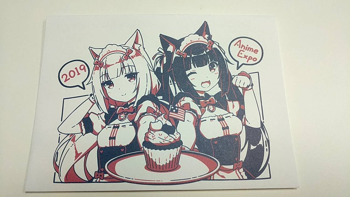 Neko Works Official On Twitter We Are Offering This As A Giveaway For Everyone Staying Until The End Of Our Premier Event At Anime Expo Animeexpo Nekopara Https T Co L3sxmjcv9g