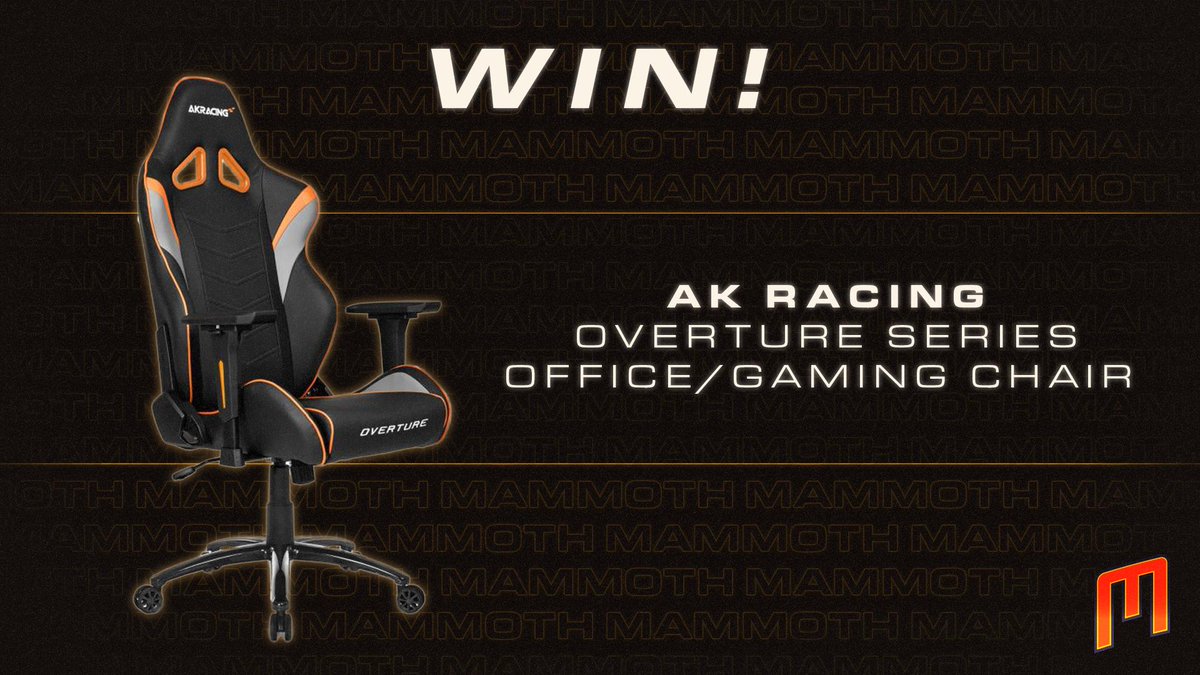 MAMMOTH_OCE's tweet photo. Win an @AKRacing Gaming Chair RRP $429 🎁#TUSKSUP

Enter via https://t.co/h7vQE0Mxod before July 23  🗓 https://t.co/liQudeFJGv