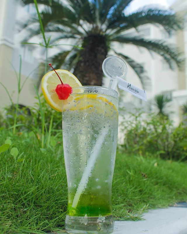 Fresh drink with new taste "Cucumber Mojito Punch" feel the sensa...