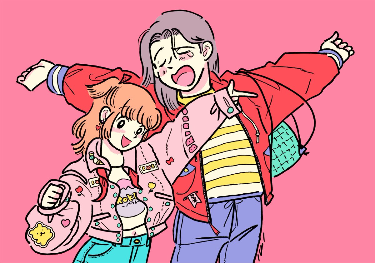 「明るく元気いっぱいなタッチが自分の1番の特徴だと思います。似顔絵が得意なので、似」|いち🌷のイラスト