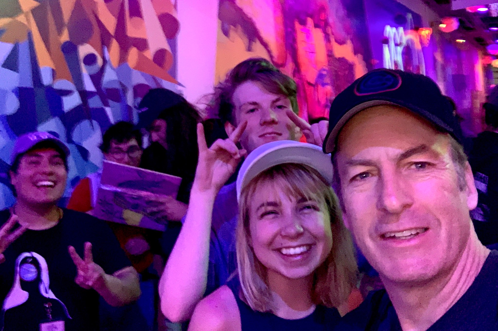 Mr Bob Odenkirk On Twitter Just Saw My Fave New Chicago Band Beach Bunny At The Supercool Meow Wolf In Santa Fe Fun Me Lucky - beach bunny prom queen roblox id code