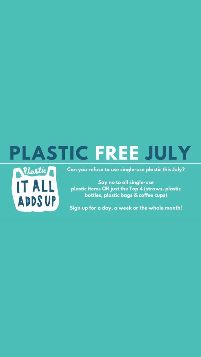 sngwmovement's tweet photo. Today kicks off #PlasticFreeJuly! Join me in saying no to single-use plastic and yes to eco-friendly alternatives. This is a great initiative and even if you think it will be hard, it’s so important to try. Plus, I’ll be sharing eco-friendly tips all month to motivate you! https://t.co/OQlBy5G5RI