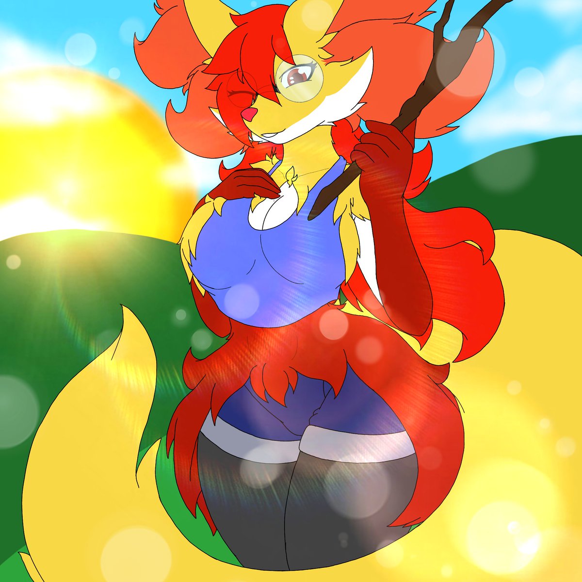 Well here I am -Name- Zaraya Gender- Female Species- Delphox (Pokemon)Sexua...