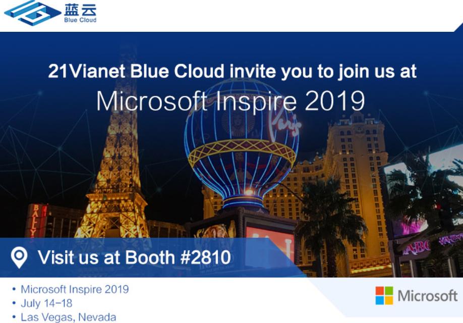 21V_BlueCloud's tweet photo. Join us at #Microsoftinspire Inspire! https://t.co/Cd5YI2sXFH