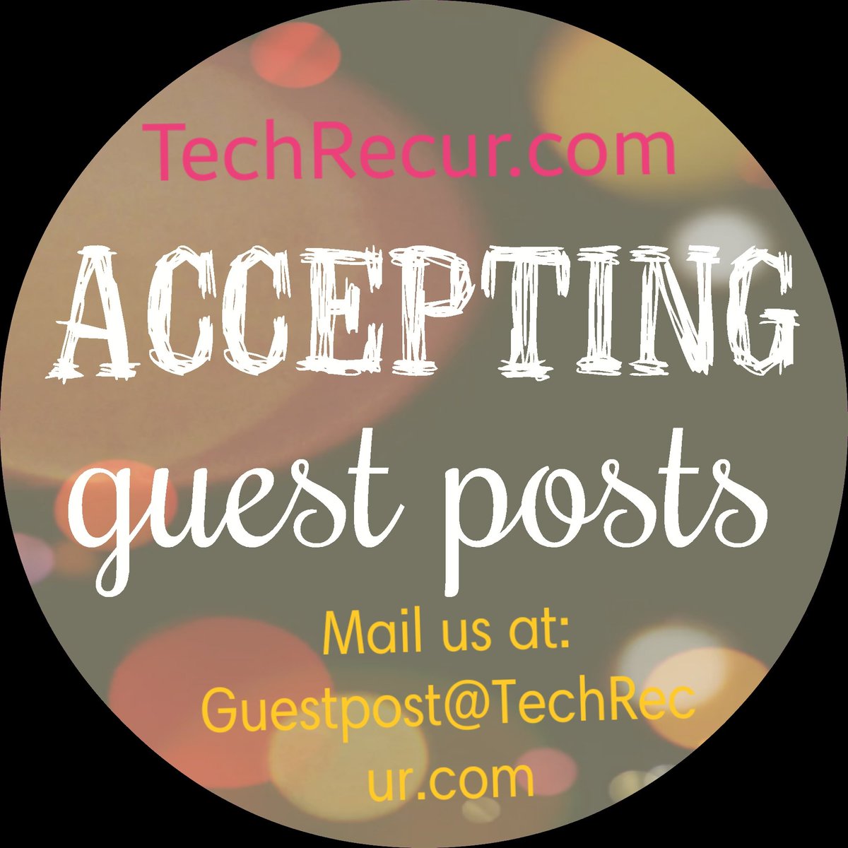 TechRecur's tweet image. #GuestPost 
#AcceptGuestPosts
#GuestBlogging 
#AcceptGuestArticle 
#ArticleWriting 
#GuestBlogPost
#TechRecur 
Mail us at: GuestPost@TechRecur.com