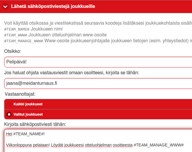 cupdom's tweet photo. Tämänaamuisen #Cupdom-päivityksen jälkeen ylläpitäjät voivat lähettää sähköposteja vain haluamilleen joukkueille. Tarkemmat ohjeet: https://t.co/SBmFNDSJ0P https://t.co/4qyNMx0atI