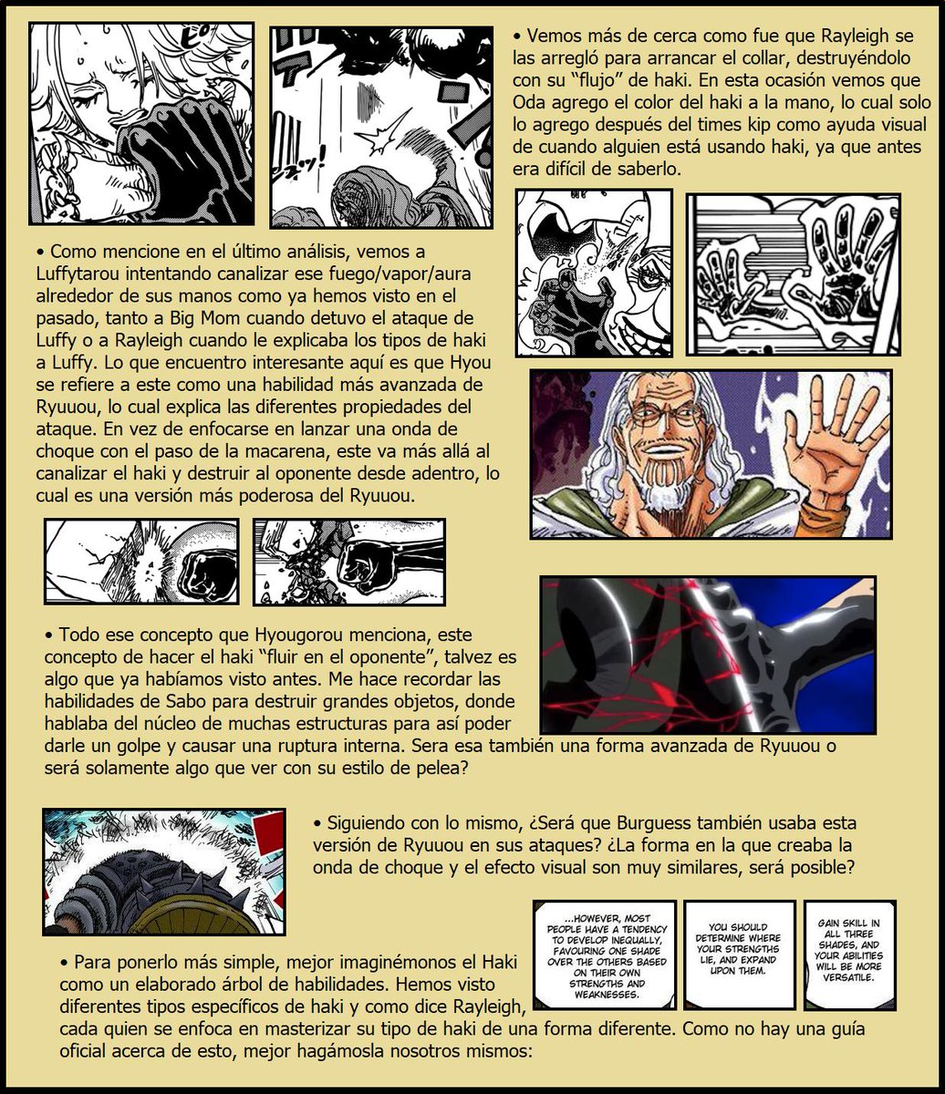 One Piece Manga - Secretos del capitulo 947