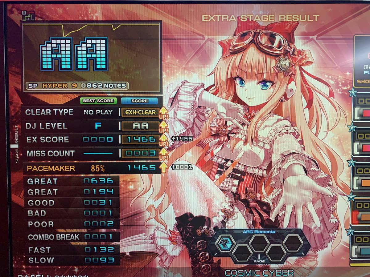fuun_iroha's tweet photo. よし、ひとまずARC SCOREやってきた‼️

#音ゲー 
#IIDX 
#弐寺 
#ARCSCORE https://t.co/mnnW0DpKkz