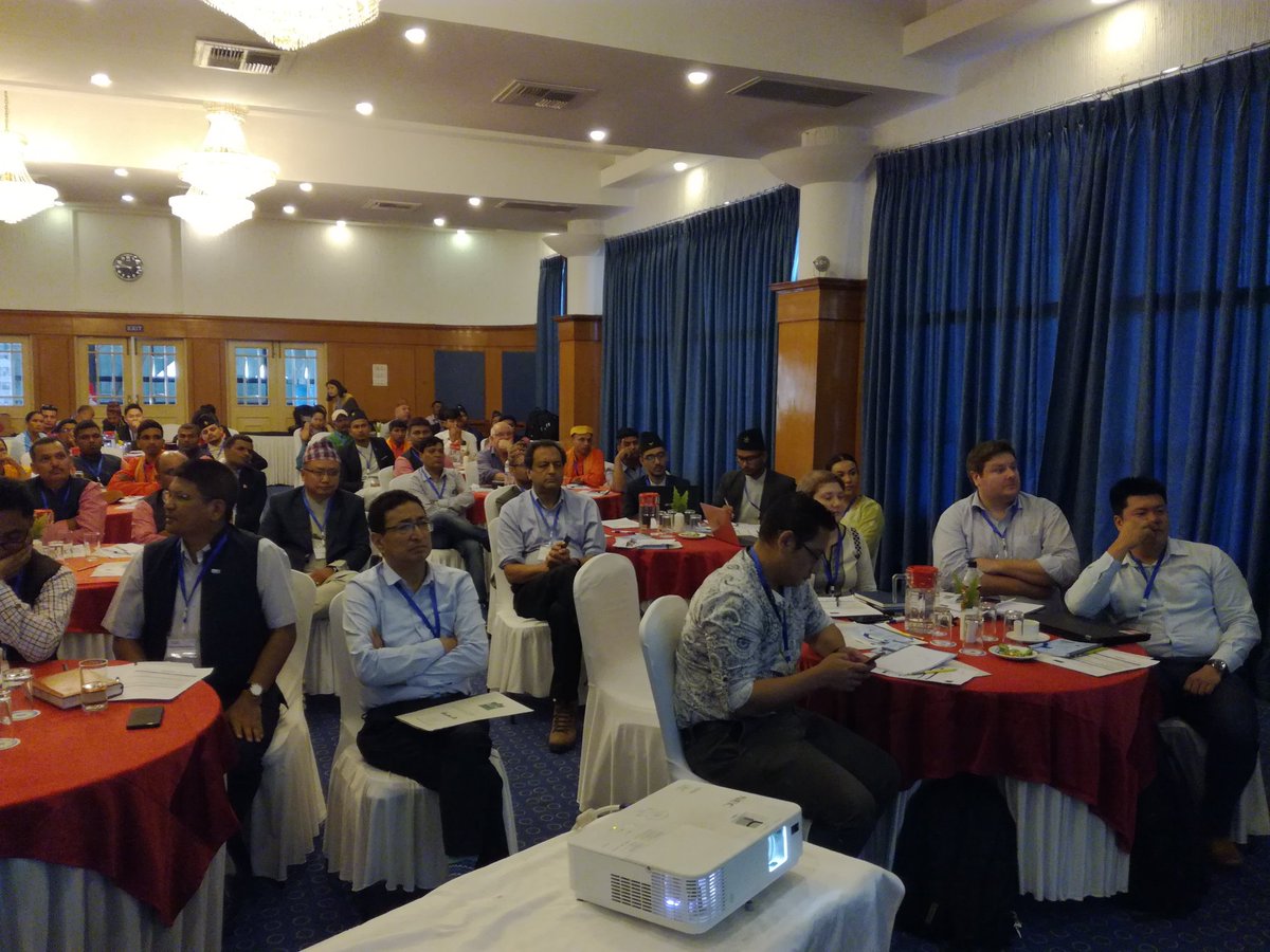 BiratNepal's tweet photo. The @impact_tb consortium meeting 2019 is happening #now with the representation of authorities from #MoHP, #NTC, national and international #IMPACTTB partners @LSTMnews @kncvtbc @karolinskainst #FITVietnam #BNMT #nicksimonsinstitute @SC_Nepal #GENETUPNATA
#Nepal https://t.co/h3oY3NdsIH
