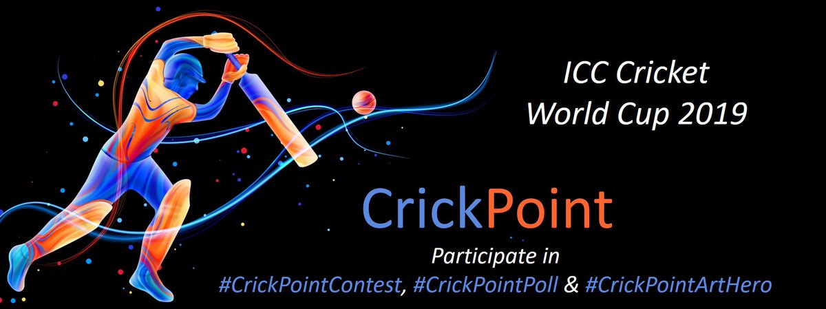 CrickPoint's tweet photo. Participate and encourage others to participate in CrickPoint Contests!!
#ICC #CWC19 #INDvsBAN
#Contests #CricketContest
#CrickPointContest #CrickPointPoll #CrickPointArtHero https://t.co/ialmTDHy9j