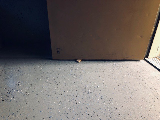 ThomasVail15's tweet photo. Went through my school and found out that Judith Gap schools loves their door wedges!!  School looked reasonably OK on fire violations from video and readings.  Check out the 4th of July theme of the blocked door.  Extinguishers in school were all certified last week.  #EDLD657 https://t.co/aNuHI127u7