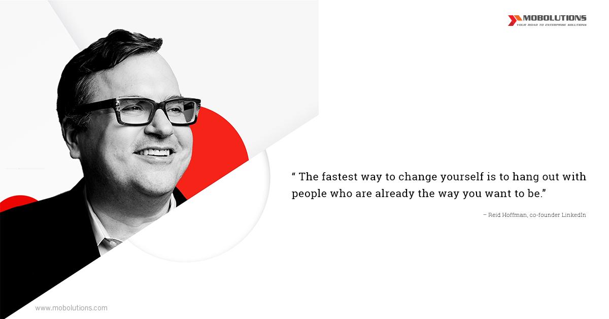 Mobolutions's tweet photo. “The fastest way to change yourself is to hang out with people who are already the way you want to be.”
#Monday #Motivation #Quotes #people #fastest #ReidHoffman #Linkedin #Mobolutions https://t.co/OWmFYlntl8