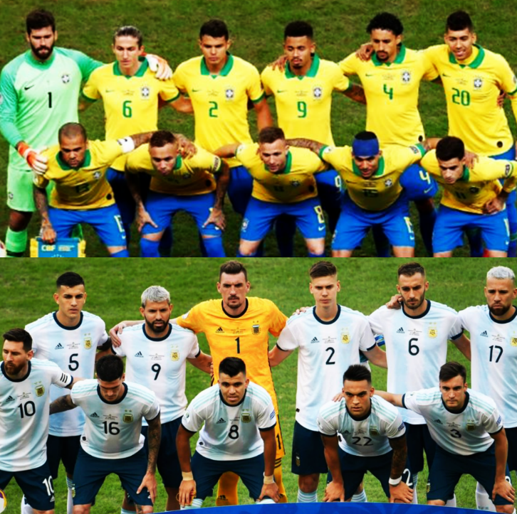 InvictosSomos's tweet photo. Es hoy.

Día distinto.

DÍA DE SUPERCLÁSICO DE AMÉRICA. #CopaAmerica https://t.co/cMhnj47x8s