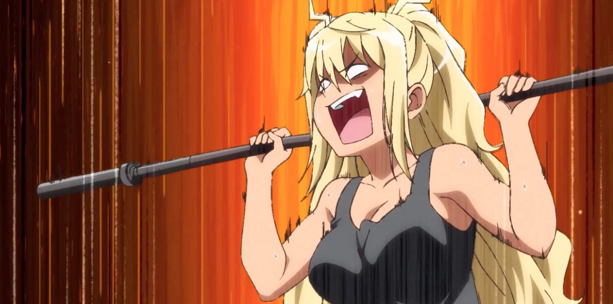 Ken Xyro Pa Twitter Anime Girls Working Out At The Gym Is The Only Slice Of Life Comedy Anime You Need This Season