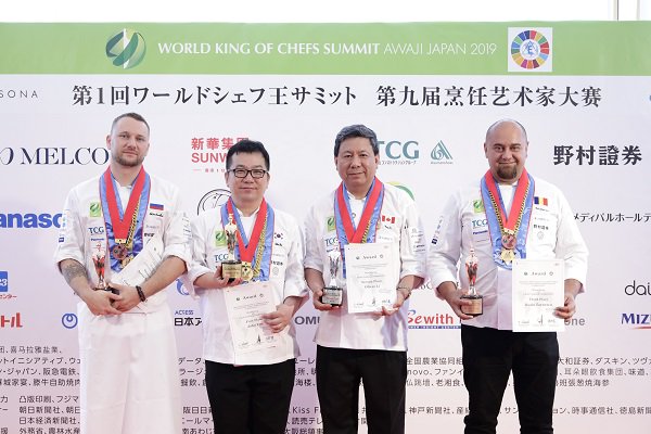GaijinIn's tweet photo. The first ever World King of Chefs Summit was held 24-26 June on Awaji Island alongside the Osaka G20 Summit. Congrats to Korean Chef Joon Yoo for winning with his Galbi-Jjim (Korean braised ribs) fusion dish! https://t.co/NuSTcU9GD5