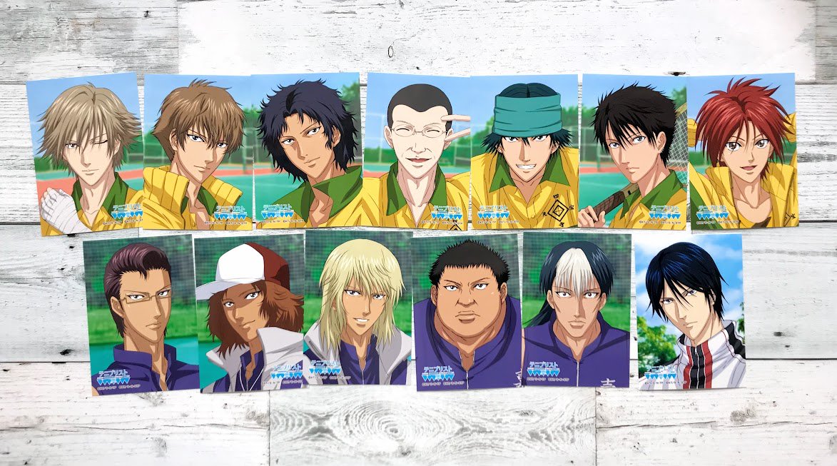 商品情報】テニプリスト限定 テニスの王子様 生ブロマイドコレクション