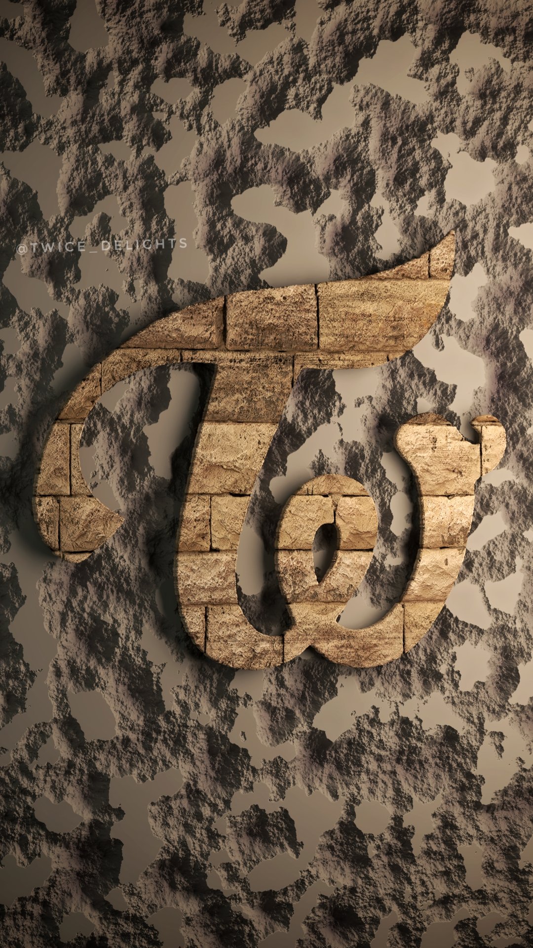Twice_delights on X: #TWICE #logo Rock #wallpaper #b3d   / X