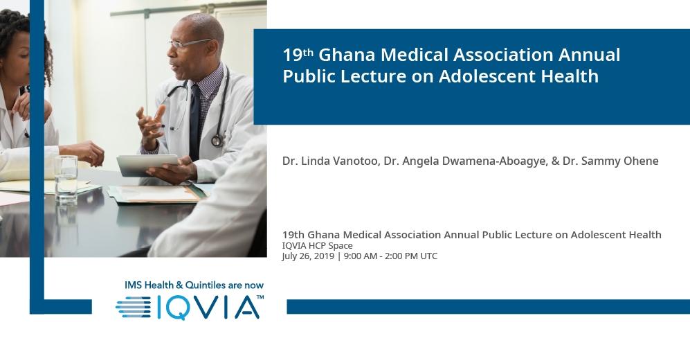 IQVIA_HCPSpace's tweet photo. Save your spot for our latest #LiveWebinar with Ghana Medical Association on Adolescent Health which covers Teenage Pregnancy and Substance Abuse Among Adolescents on #HCPSpace. Register: https://t.co/w91TY9tlU5 https://t.co/gAnIgsX1b9