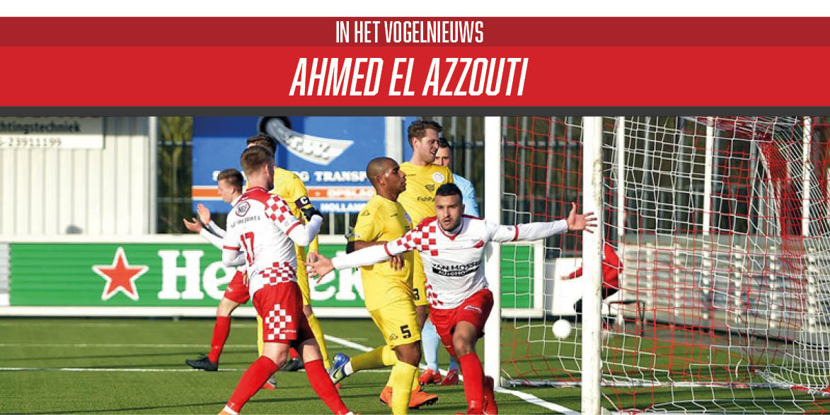 Ook in het Vogelnieuws, de vandaag jarige Ahmed El Azzouti. Over zijn komst en plannen bij IJsselmeervogels.