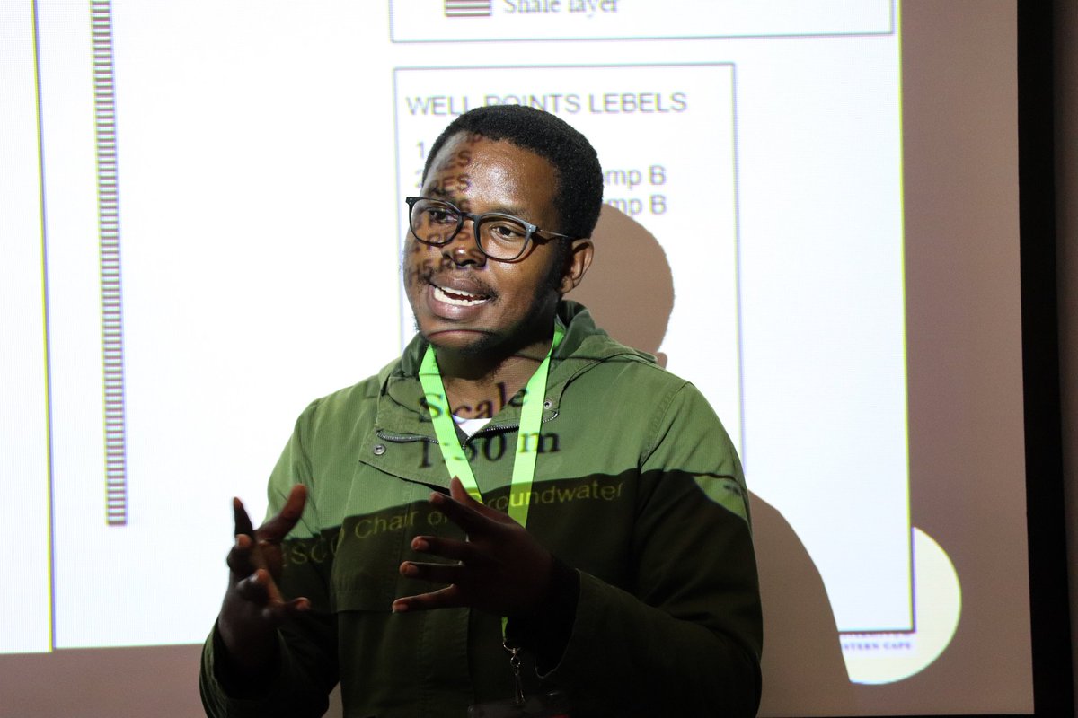 uwcgci's tweet image. Day 3: Workshop, Training and Development, Paper &amp;amp; Institutional Presentation

TOPIC: Scenarios assessments for water sensitive design implementation: A case study of Cape Flats Aquifer, rendered by Siyamthanda Gxowa from University of the Western Cape. 

#GCC2019
#4IR4AFRICA