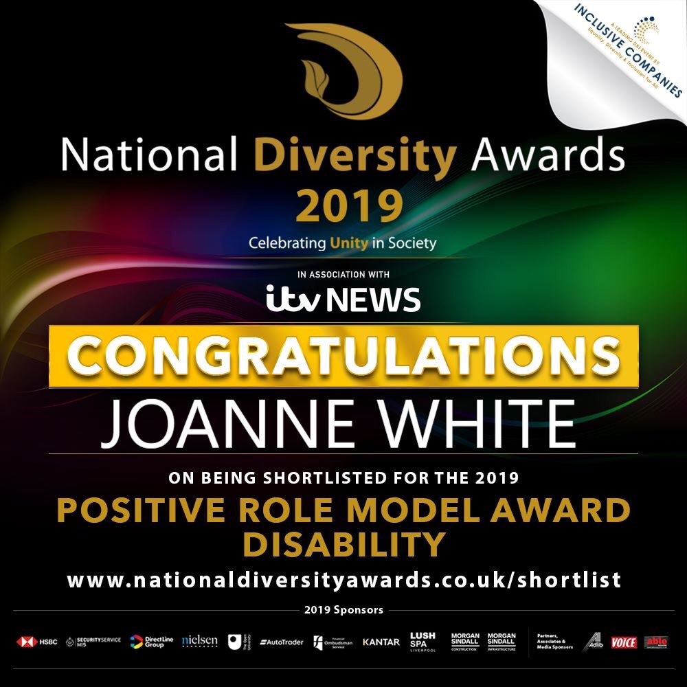 Teary eyes! Absolutely thrilled to be shortlisted down to 8 from over 28,000 nominations for this prestigious #NDA19 award! Shout out to all who voted for me and to recognise my work, thank you! Feeling very, very humbled.