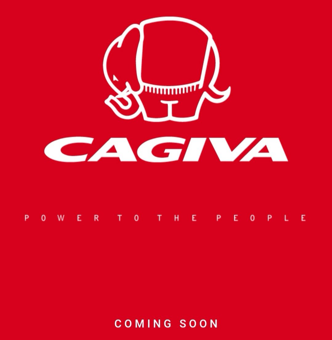 Follow us and stay tuned. 🔴🐘
CAGIVA.COM 
#ComingSoon #PowerToThePeople #Cagiva #CagivaMotor #LaMotoItaliana #Since1978 #ElephantsAreBack #CagivaIsBack