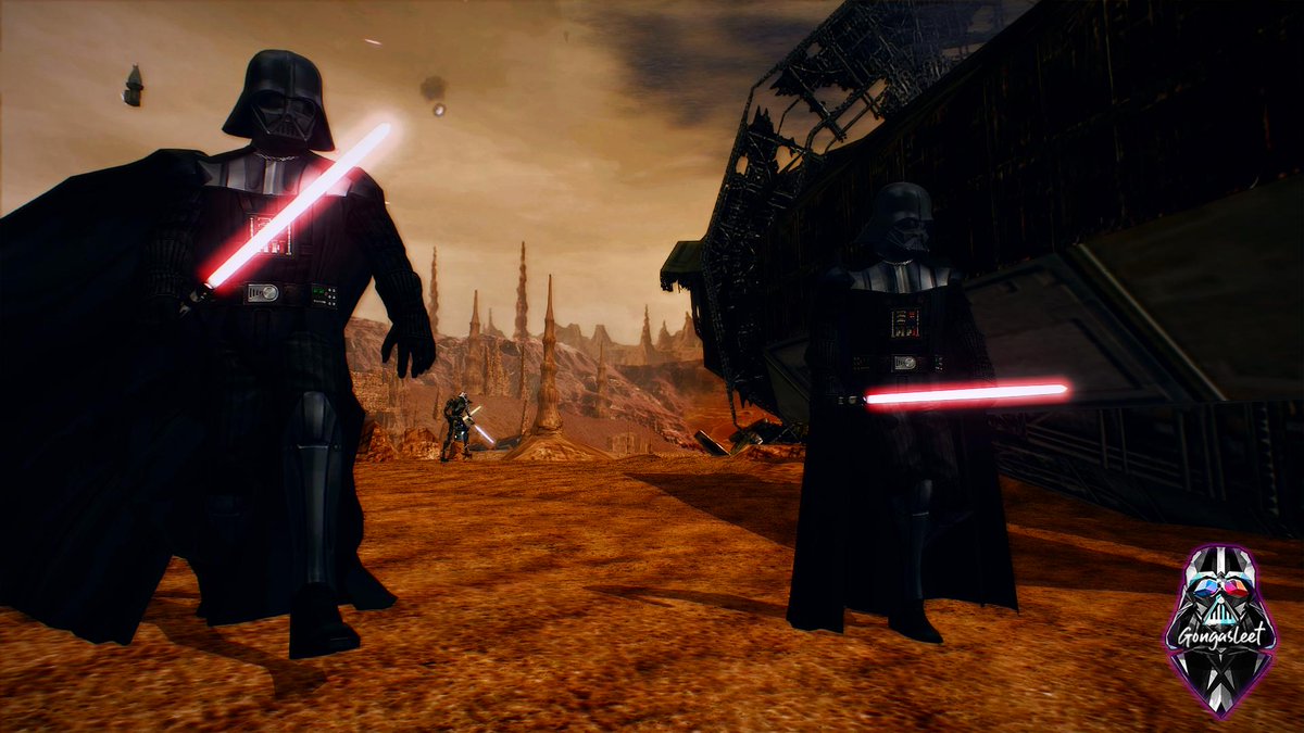 gongasleet's tweet photo. Star Wars Battlefront II 2015 | Realistic: Geonosis | Twice the Vader, Double the fall
#StarWars #Battlefront2Classic https://t.co/Q0D8R7OZDh