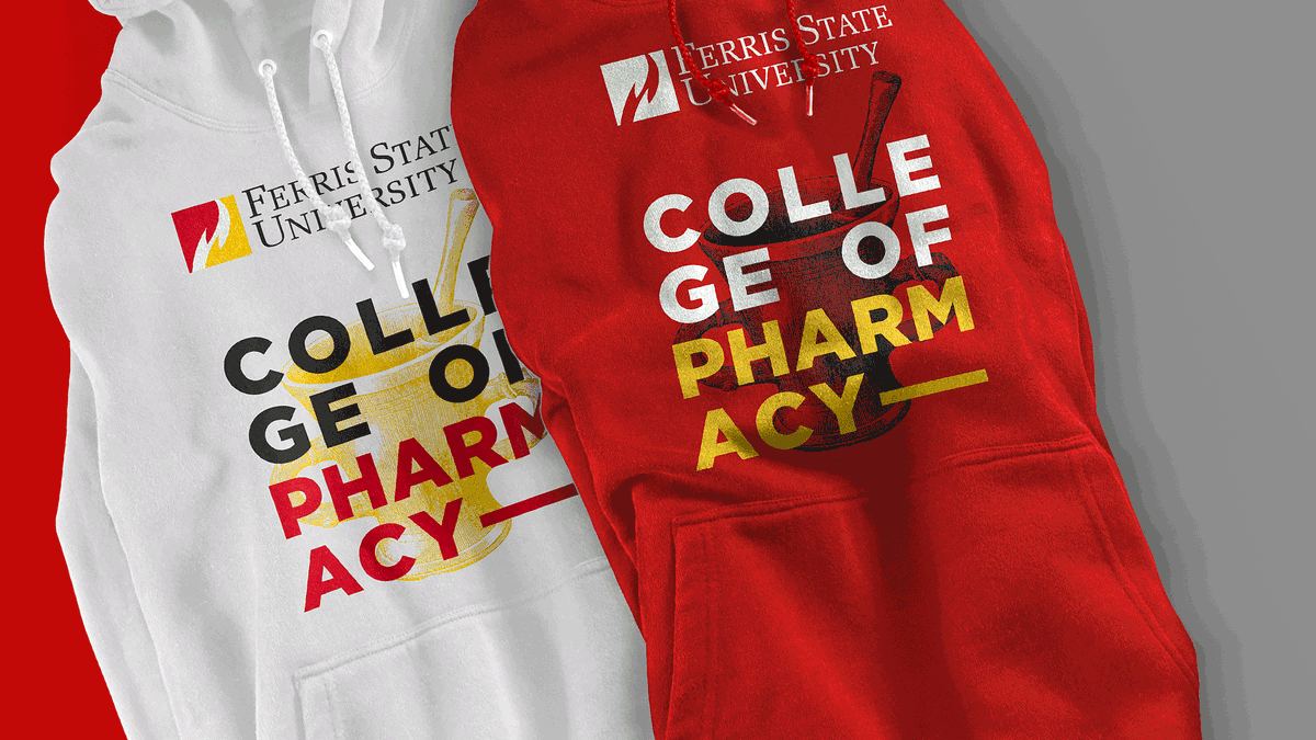 ErikGraphic's tweet photo. Unused print design for Ferris State University Pharmacy apparel.
.
.
#apparel #appareldesign #print #printdesign #graphicdesign #graphicdesigner #branding #vector #vectorart #sweatshirt #branding #brandingdesign https://t.co/mVTqfn0a9A