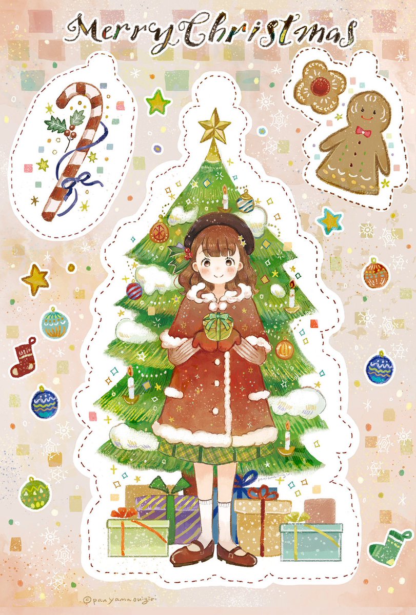 「小物が沢山ちらばった絵を描くのが好きです。商品パッケージ、本の挿絵、児童書装画な」|パン山おにぎり🍞のイラスト