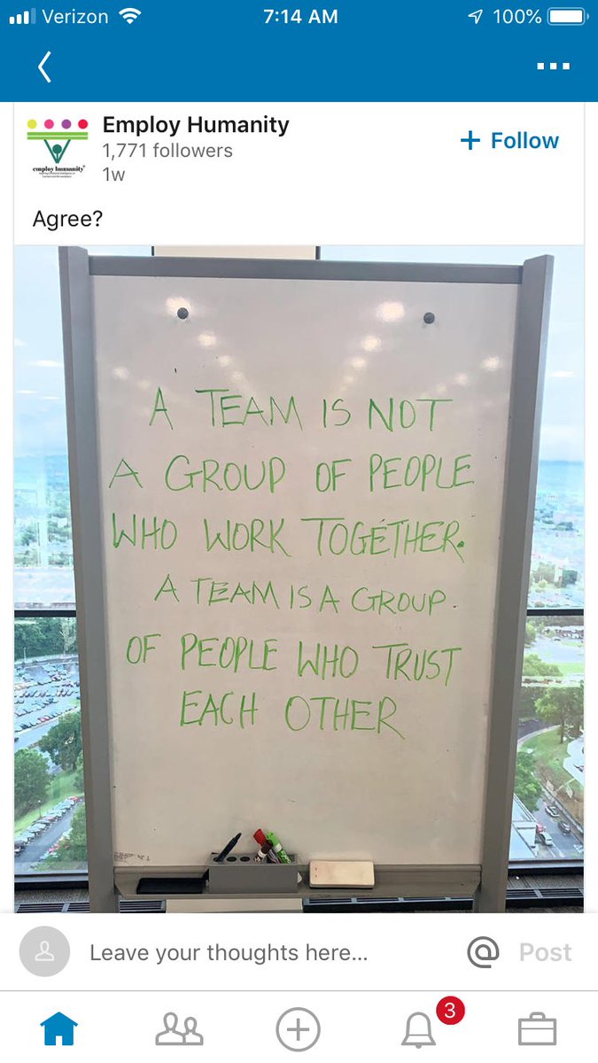 dewittnews1's tweet photo. The Town of DeWitt board should’ve tried to follow this! Maybe they wouldn’t of had so many issues with employee Morale @KerryMannion1 @KerinRigney #townofdewitt #supervisor #edmichelenko #jamesvilledewitt #townbusiness https://t.co/sq12uFlFyK