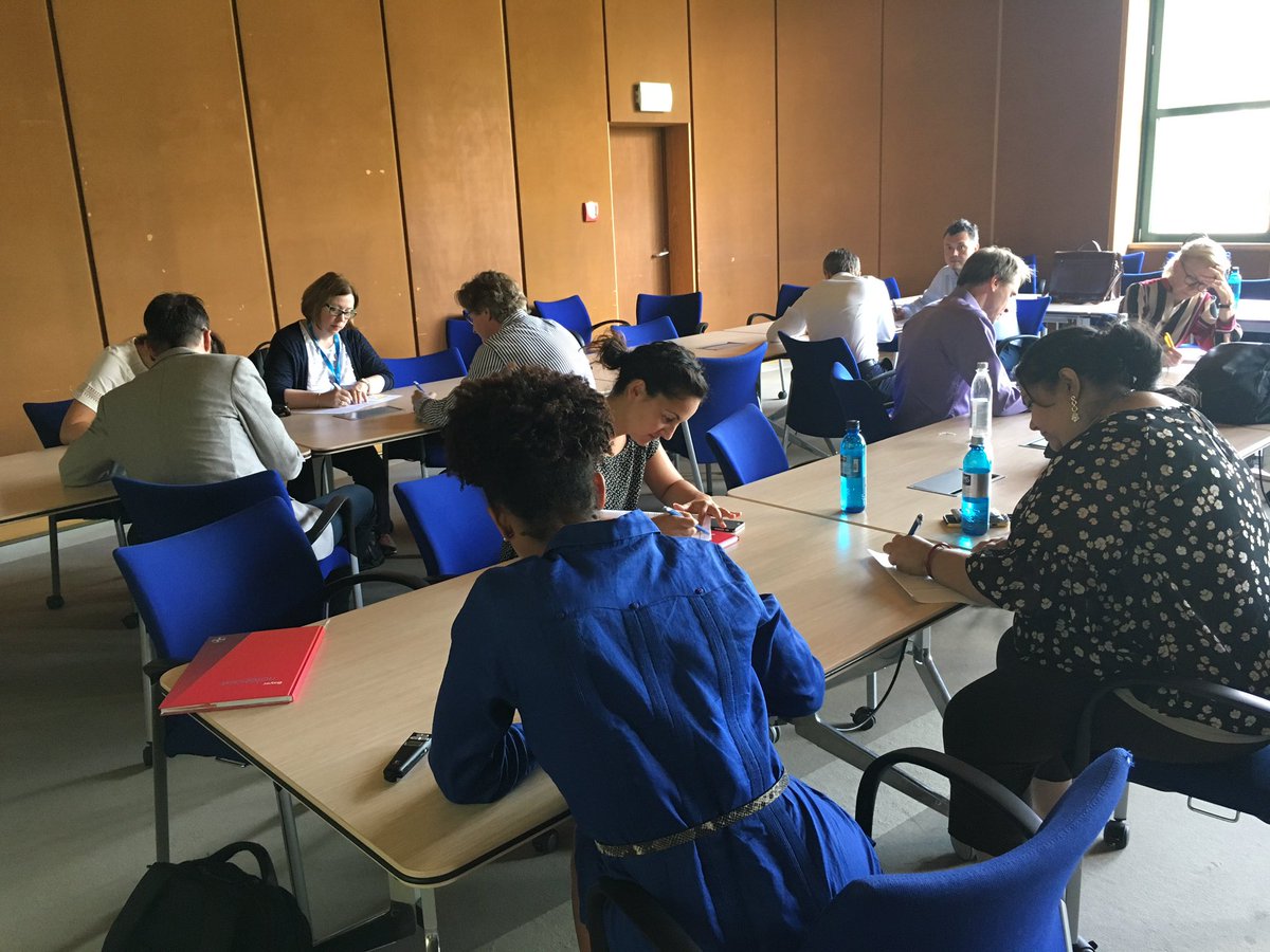 GebKaro's tweet photo. The next #WOL journey has started...
After concentrated silence follow the first exciting discussions. Power of #networking.
#teambayer #imeetup #advancingdigital https://t.co/DA9Ehf8SOW