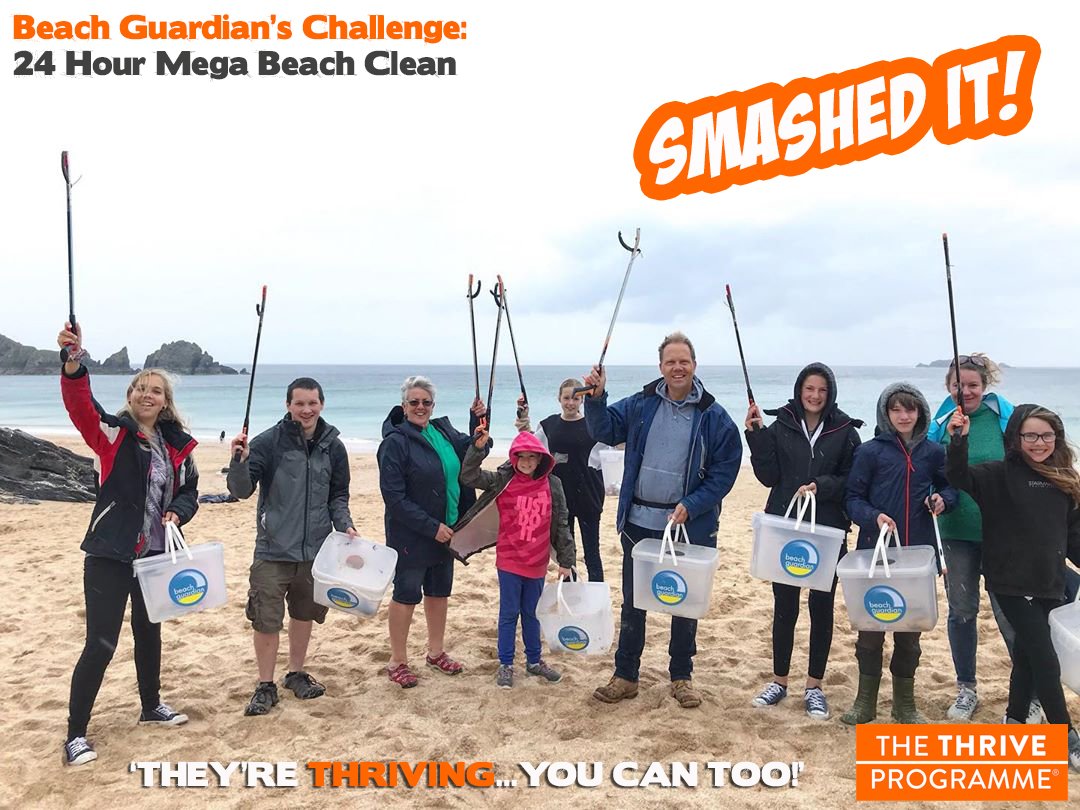 Delighted for TTP Ambassador <a href="/PlasticWaive/">Beach Guardian</a> , Emily who completed a 24 hour beach clean.
 - 19 miles walked
 - 12 beaches cleaned
 - 128 volunteers
 - 21 sacks of rubbish
 - 150+ plastic bottles
 - 100+ wet wipes/dog-poo-bags
 Amazing THRIVING outlook #smashedit #loveyourlife