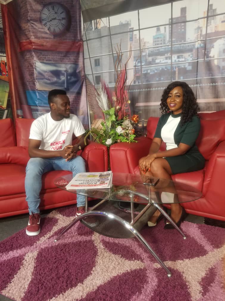 newton_enchill's tweet photo. Thanks to @HiGhtv Tuesday Morning show, health segment for hosting me this morning to talk about HYPERTENSION,  the SLOW KILLER. #CheckYourPressure #HypertensionKills #KnowYourStatus #LifeFrom30Gh https://t.co/Ls5mLIoazr