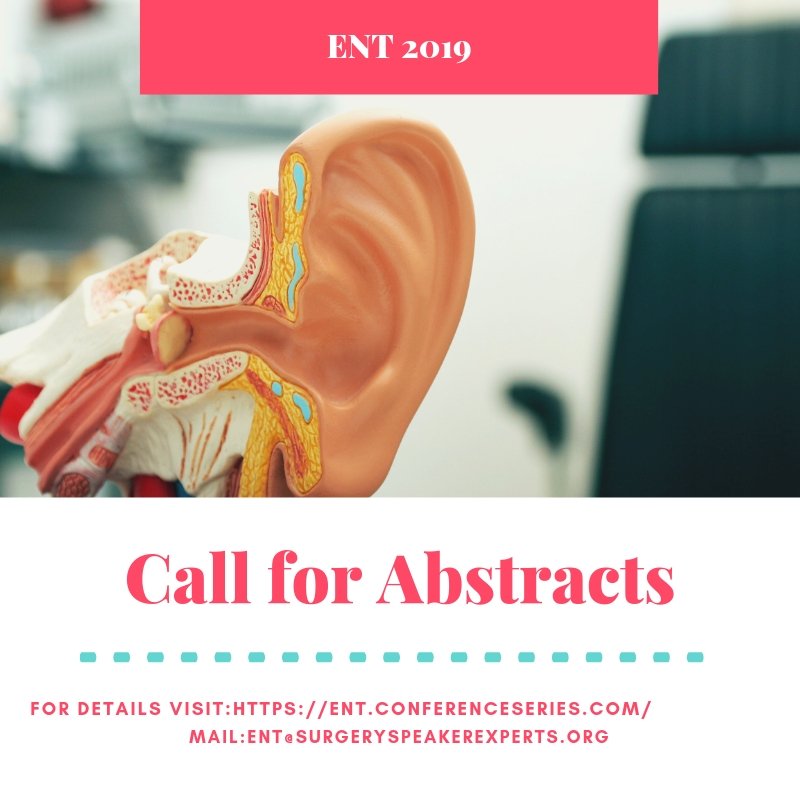 entmeet's tweet photo. Abstract proposal call for ENT conference 2019. submit abstracts for #Ear #OralSurgery #ThoracicSurgery #Tracheostomy  #Audiology #Rhinosinusitis  #CochlearImplants #sinus #endoscopy
Grab the few speaker slots @ ENT conference 2019 https://t.co/1McQMIDdBu