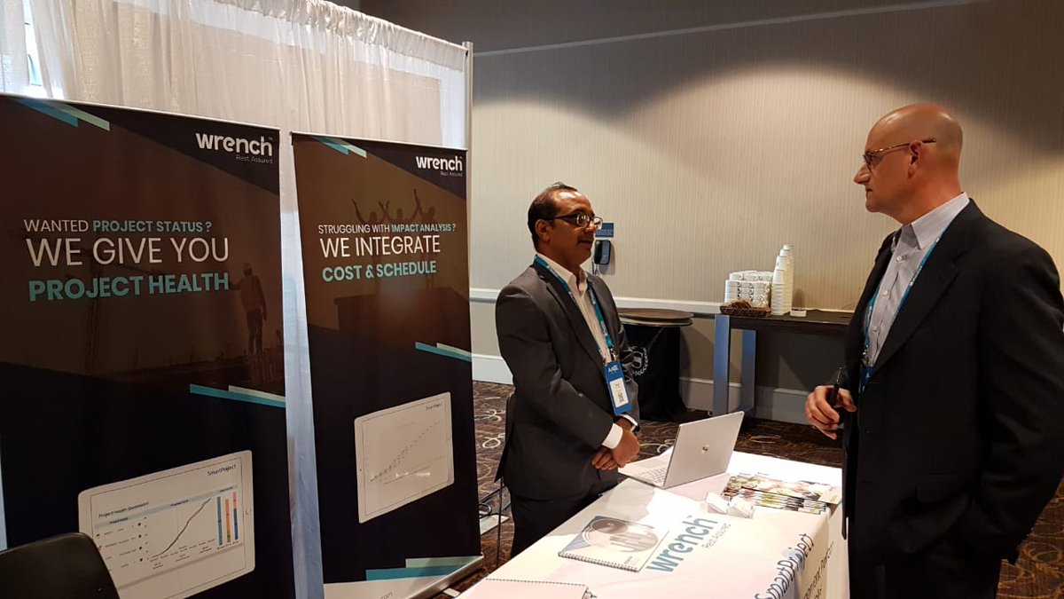 WrenchSolutions's tweet image. We had a great time connecting with so many folks at the AACE2019 conference at New Orleans. We&apos;re excited continue these conversations and build great business relationships ! Just in case you missed us, check out ow.ly/gpbB50uRysu #AACE2019 #IntegratedProjectManagement