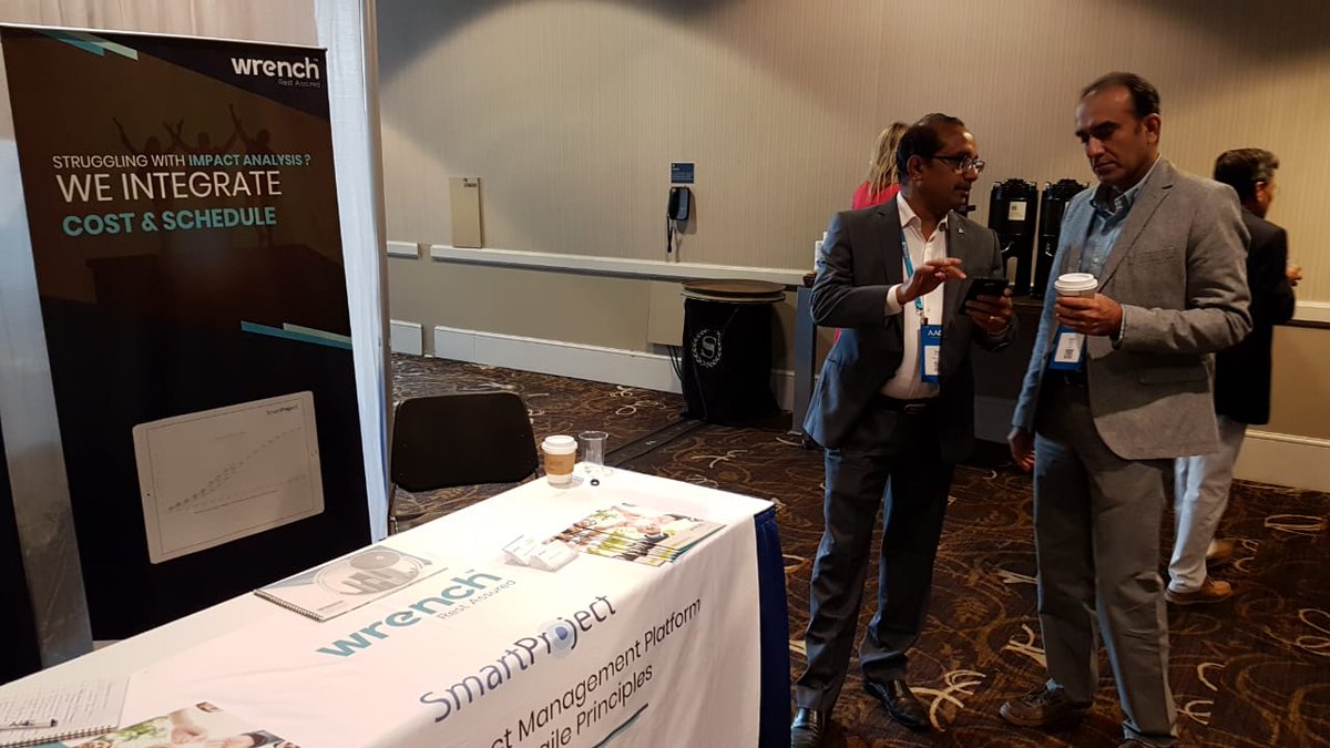 WrenchSolutions's tweet image. We had a great time connecting with so many folks at the AACE2019 conference at New Orleans. We&apos;re excited continue these conversations and build great business relationships ! Just in case you missed us, check out ow.ly/gpbB50uRysu #AACE2019 #IntegratedProjectManagement
