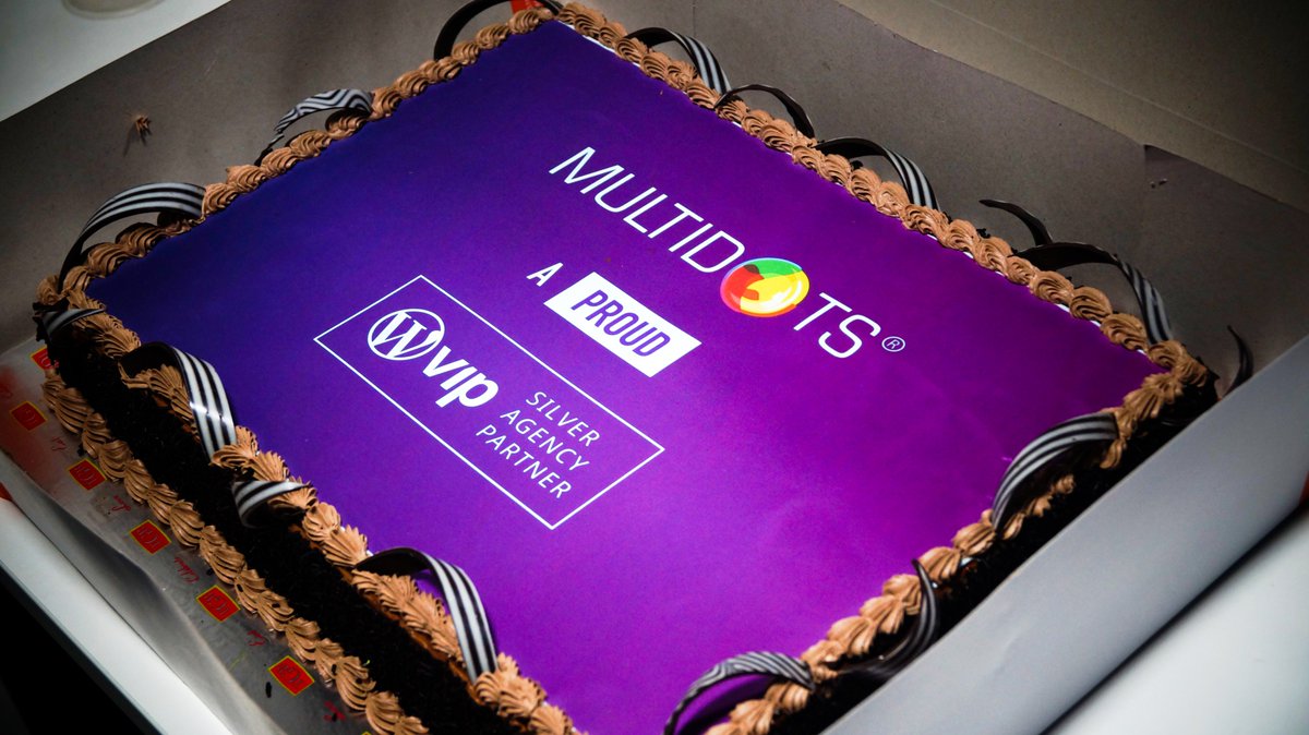 multidots's tweet photo. Kudos for being A Proud @WordPressVIP Silver Partner!!

It’s Time to shout loud and celebrate our achievement and success with our valuable Dots. Thanks to @guptaanilg and @aslam4net - your hard work and determination have paid off. 

#WordPressVIPPartner #WPVIP #Multidots https://t.co/QluX4faKhF