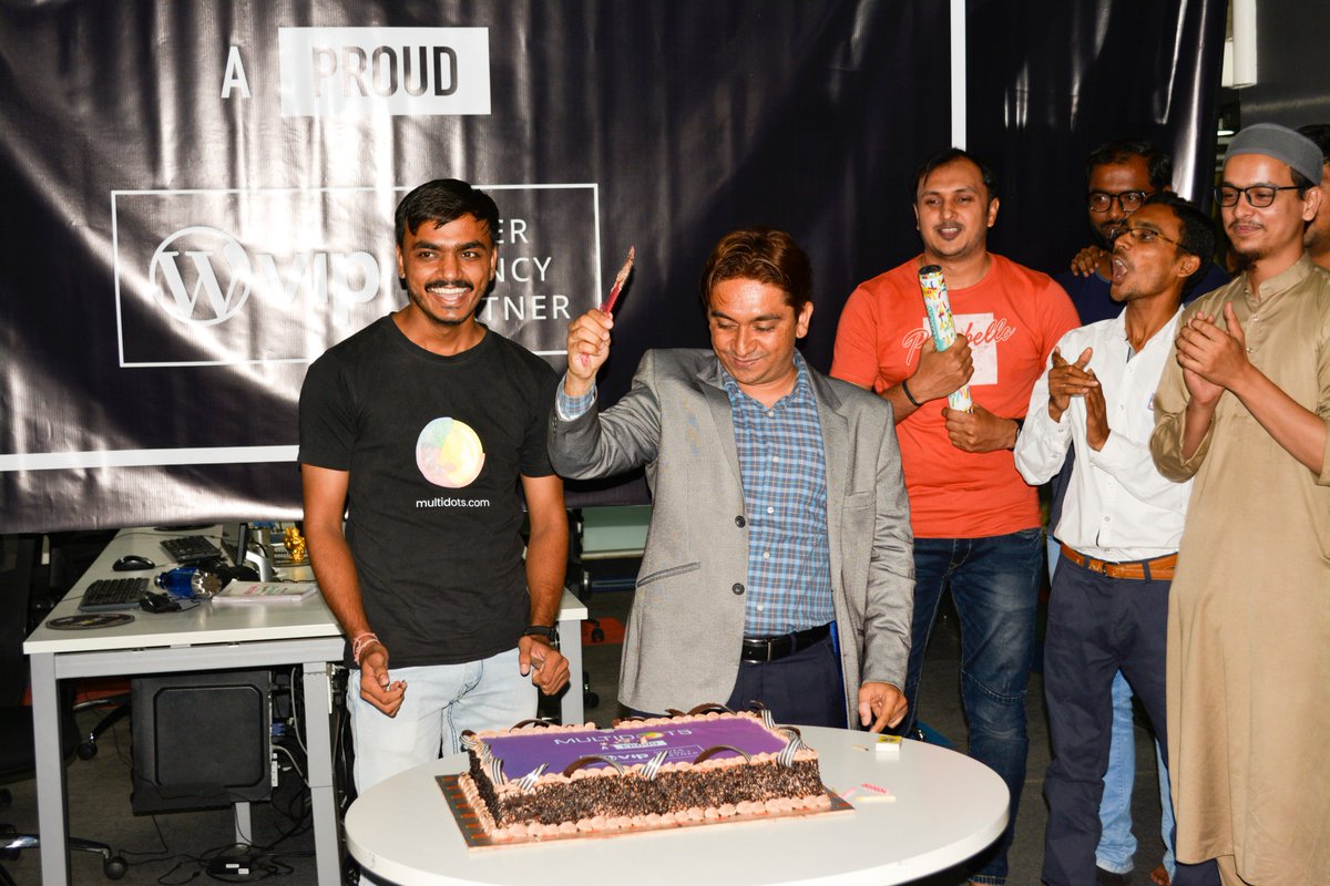 multidots's tweet photo. Kudos for being A Proud @WordPressVIP Silver Partner!!

It’s Time to shout loud and celebrate our achievement and success with our valuable Dots. Thanks to @guptaanilg and @aslam4net - your hard work and determination have paid off. 

#WordPressVIPPartner #WPVIP #Multidots https://t.co/QluX4faKhF