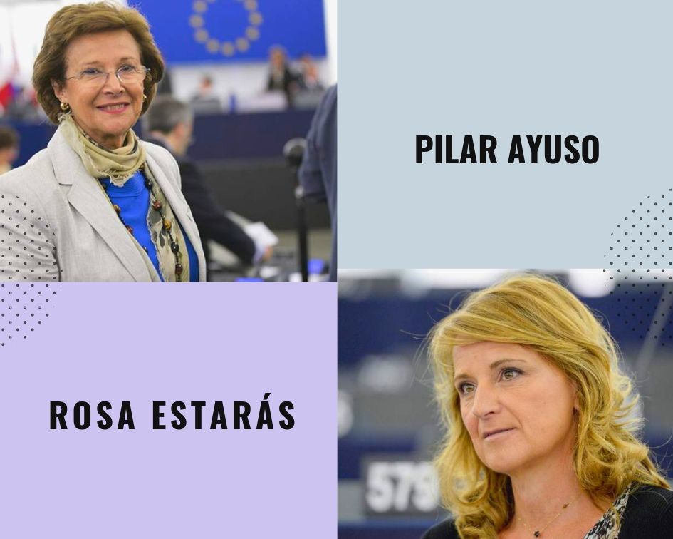 MujeresIgualdad's tweet photo. Rosa Estarás, nueva representante española en la #UniónEuropea de Mujeres (EUW).
🗣️Pilar Ayuso: “Ha sido un honor representar a @MujeresIgualdad en la EUW y trabajar en favor de las #mujeres europeas“. 
https://t.co/yogrtBcpWY https://t.co/JvHIuXjzgF