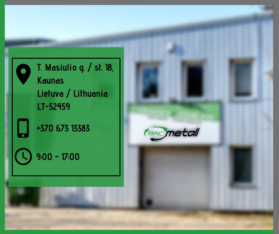 BacmetallLT's tweet photo. We do catalysts purchase for the best price! Please find the best way to contact us!
Address: T. Masiulo st. 18, Kaunas, Lithuania
Cell phone: +370 673 13383
Business hours: 9:00 - 17:00

If you have any questions please do not hesitate to contact us by sending a private message. https://t.co/LQJLwGa8QI