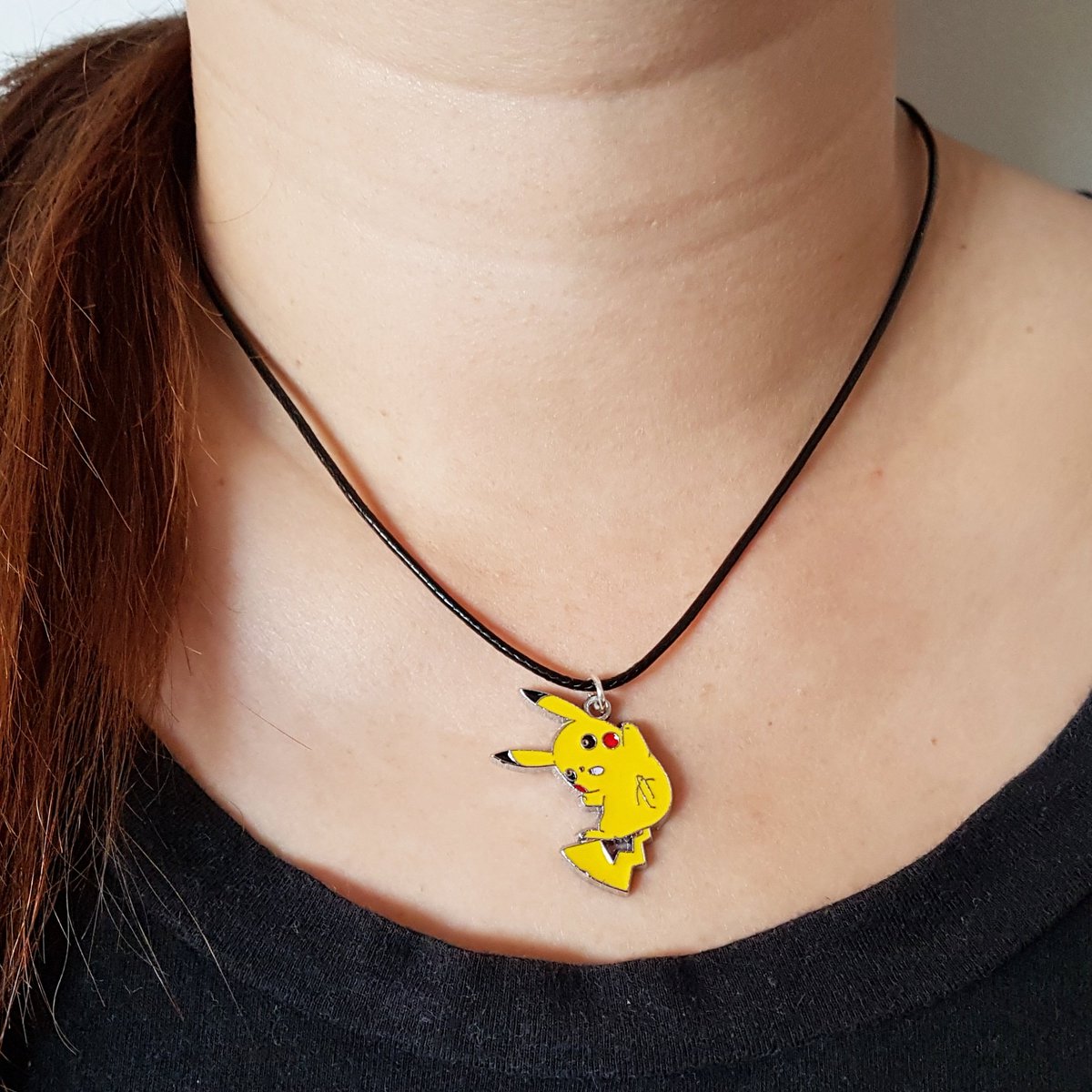 ZapMaze's tweet photo. Pokemon Pikachu Style 1 Metal Necklace Silver Chain or Black Rope
#anime #Pokemon #pikachu #necklace #jewellery https://t.co/jCHDr9Q5XI