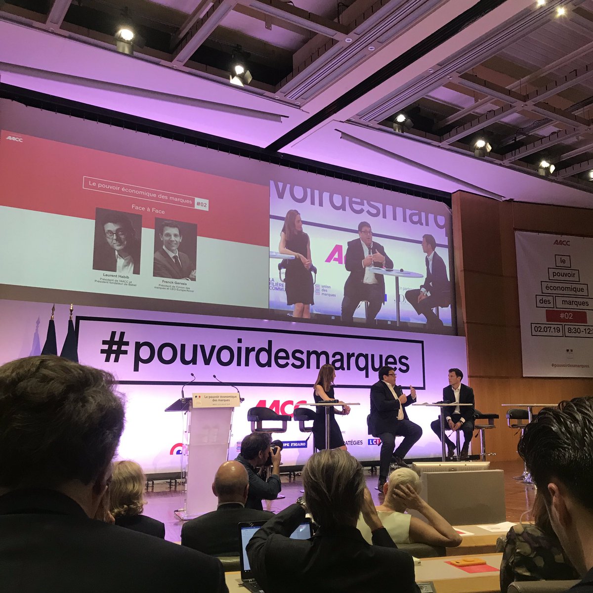 _PaulinePL's tweet photo. L’innovation doit se sourcer dans la culture de l’immatériel, elle ne doit pas être réduite à sa dimension technologique @AACClive #PouvoirDesMarques https://t.co/qXiySbHRB9