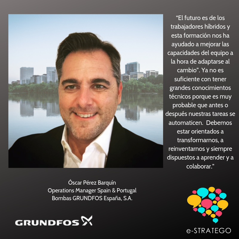 eStratego_esp's tweet photo. Agradecemos a @grundfos_ES, y en especial a @OSCARPEREZBA por invitarnos a presentar la experiencia e-Stratego a las oficinas de Algete para impartir una sesión enfocada en la comunicación eficaz en la negociación

#softskills #comunicacióneficaz #experienciaestratego #formación https://t.co/guproDjufB